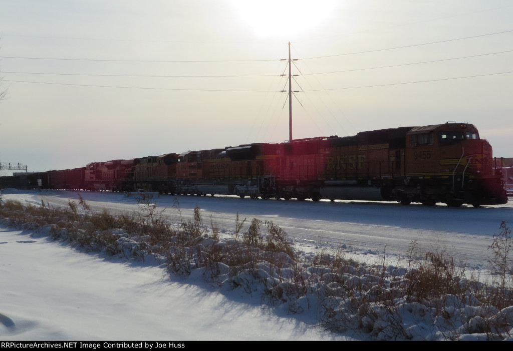 BNSF 9455 North